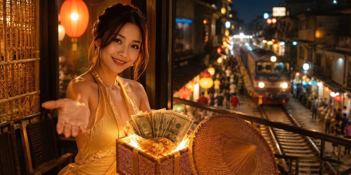 Người dùng tại Hà Nội trải nghiệm nền tảng cá cược trực tuyến với nón lá truyền thống